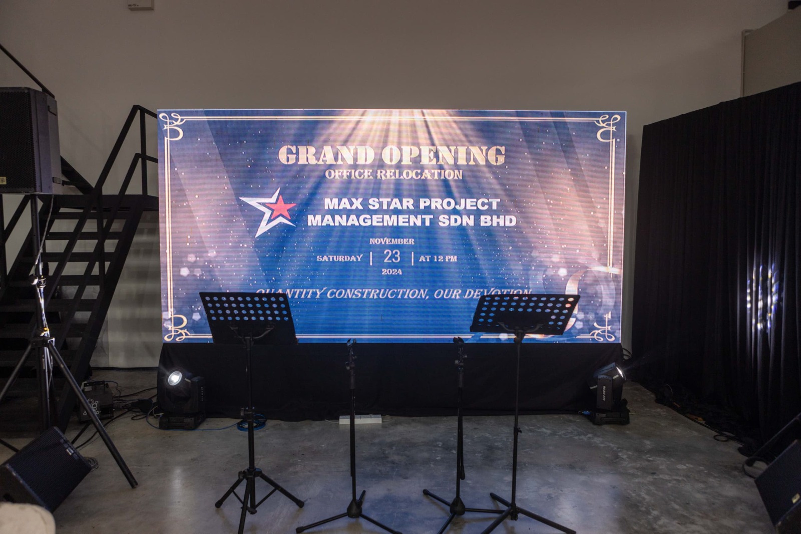 Warehouse/Office Opening on Dec 2024